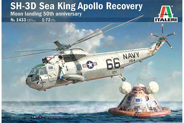 SH-3D Sea King Apollo Recovery (ITALERI 1433) 1/72