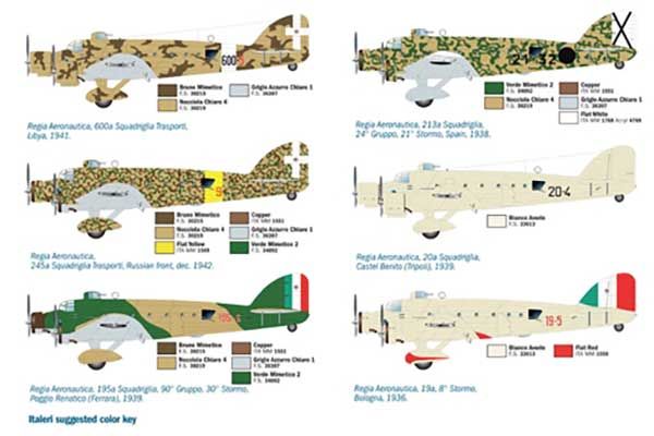 SM.81 Pipistrello (Italeri 1283) 1/72