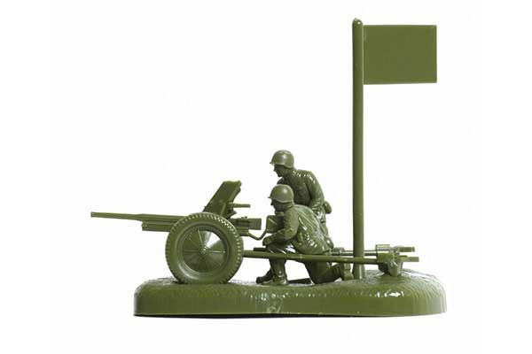 Радянська протитанкова 45-мм гармата з розрахунком (ZVEZDA 6112) 1/72