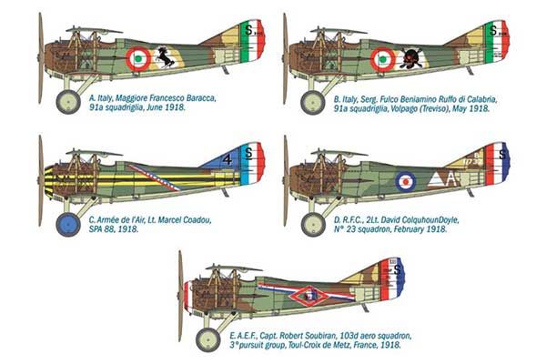 SPAD S.XIII (ITALERI 1366) 1/72