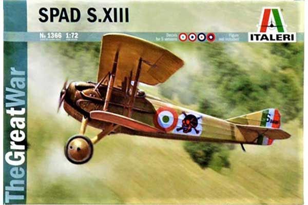 SPAD S.XIII (ITALERI 1366) 1/72 SPAD S.XIII (ITALERI 1366) 1/72