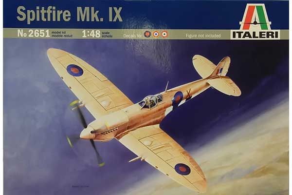 Spetfire MK.IX (ITALERI 2651) 1/48