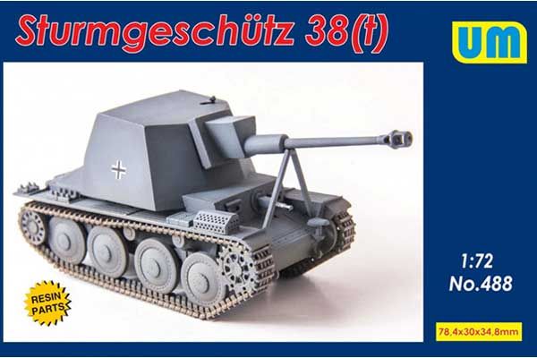 Sturmgeschutz 38 (t) (UNIMODELS 488) 1/72