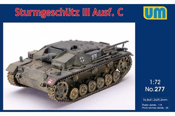 Sturmgeschutz III Ausf.C (UNIMODELS 277) 1/72