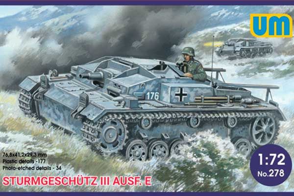 Sturmgeschutz III Ausf.E (UNIMODELS 278) 1/72