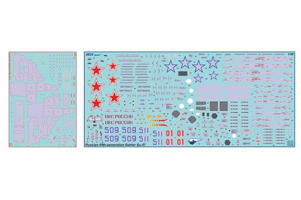 Су-57 (ZVEZDA 4824) 1/48