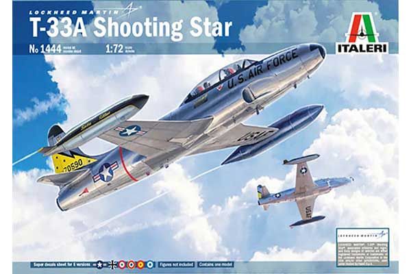 T-33A SHOOTING STAR (ITALERI 1444) 1/72