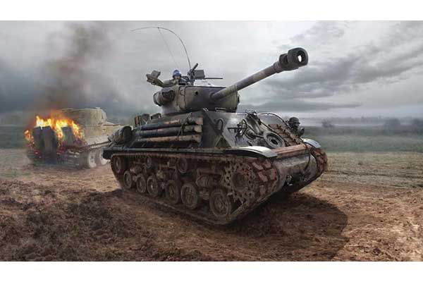 M4A3E8 Sherman "Fury" (Italeri 6529) 1/35