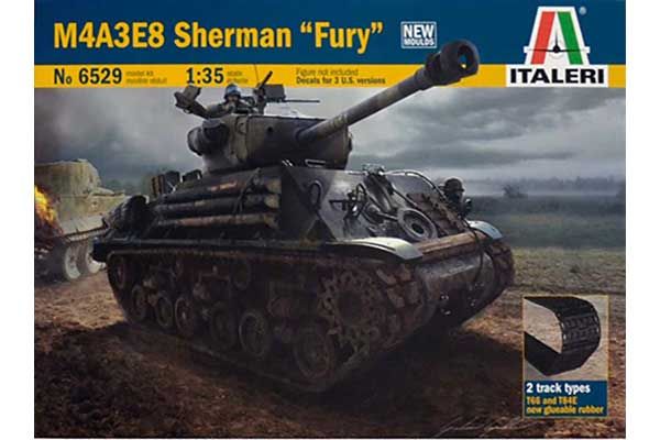 M4A3E8 Sherman"Fury" (Italeri 6529) 1/35 M4A3E8 Sherman"Fury" (Italeri 6529) 1/35