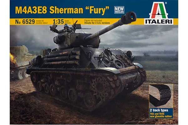 M4A3E8 Sherman "Fury" (Italeri 6529) 1/35