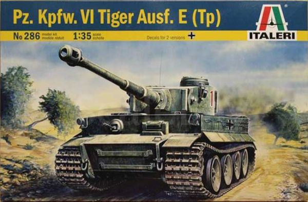 Pz. Kpfw. VI Tiger Ausf. E (Tp) (1/35) ITALERI 0286 Pz. Kpfw. VI Tiger Ausf. E (Tp) (1/35) ITALERI 0286