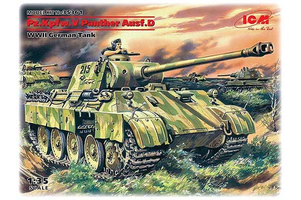 Pz.Kpfw.V Panther Ausf.D (ICM 35361) 1/35 Pz.Kpfw.V Panther Ausf.D (ICM 35361) 1/35