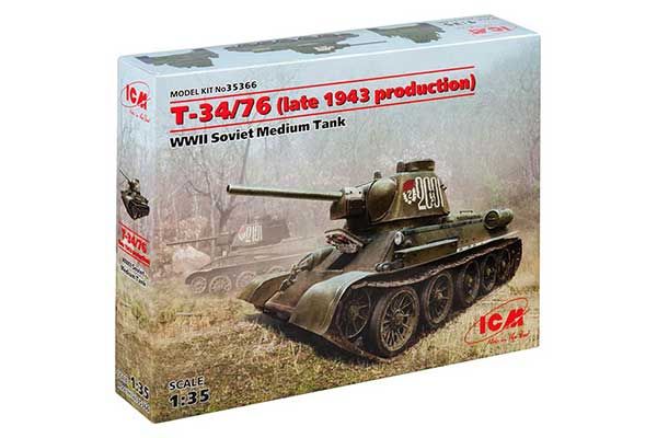 Т-34/76 (1/35) ICM 35366