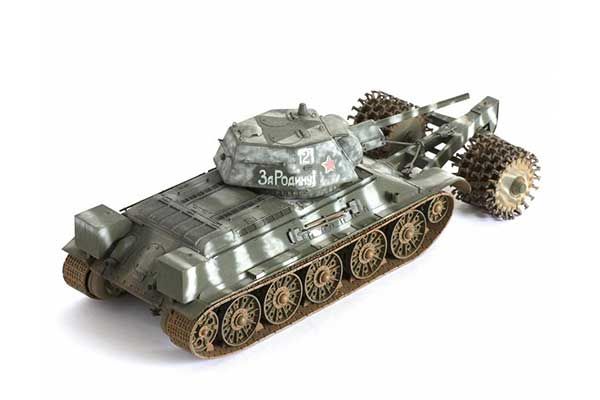 T-34/76 с минным траллом (1/35) Zvezda 3580