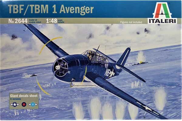 TBF / TBM 1 Avenger (ITALERI 2644) 1/48