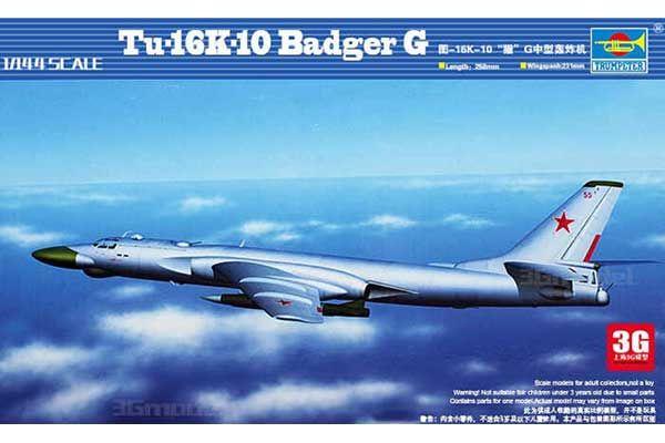 Ту-16к-10 Badger C (Trumpeter 03908) 1/144