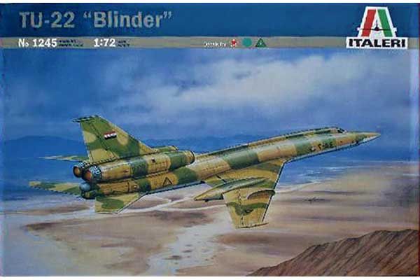 Ту-22 Blinder (ITALERI 1245) 1/72