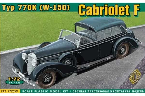 Typ 770K (W-150) Cabriolet F (ACE 72559) 1/72 Typ 770K (W-150) Cabriolet F (ACE 72559) 1/72
