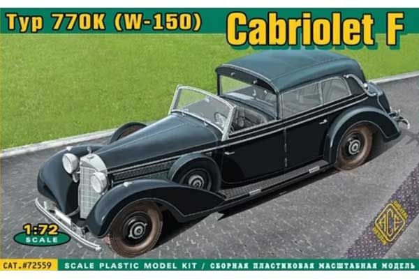 Typ 770K (W-150) Cabriolet F (ACE 72559) 1/72