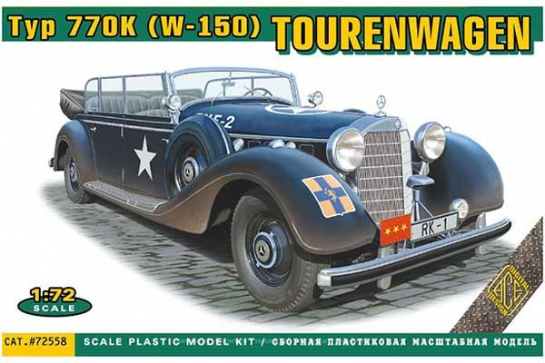 Typ 770K (W150) Tourenwagen (ACE 72558) 1/72