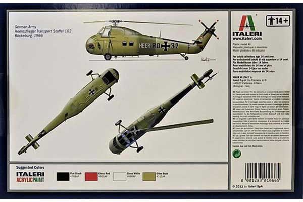 UH-34J Sea Horse (ITALERI 1066) 1/72