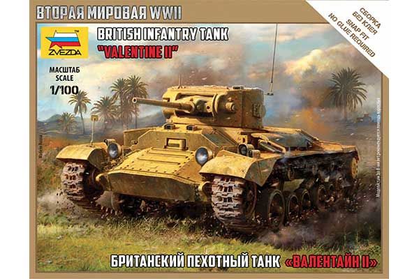 Valentine II (ZVEZDA 6280) 1/100 Valentine II (ZVEZDA 6280) 1/100