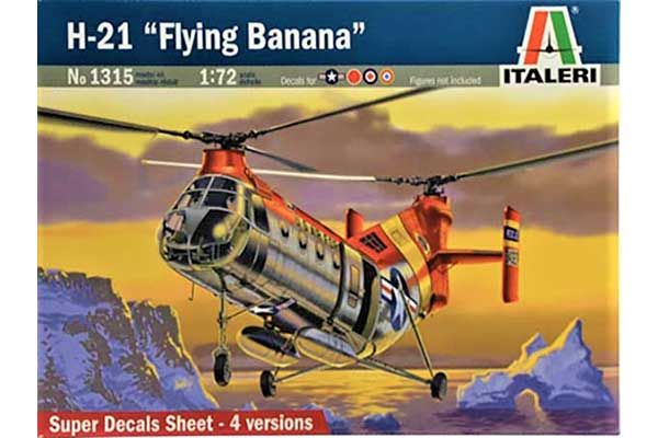 H-21"Flying Banana" (ITALERI 1315) 1/72