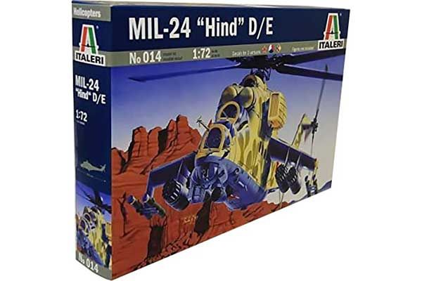 Мі-24 (Mil-24 Hind D / E) (ITALERI 0014) 1/72