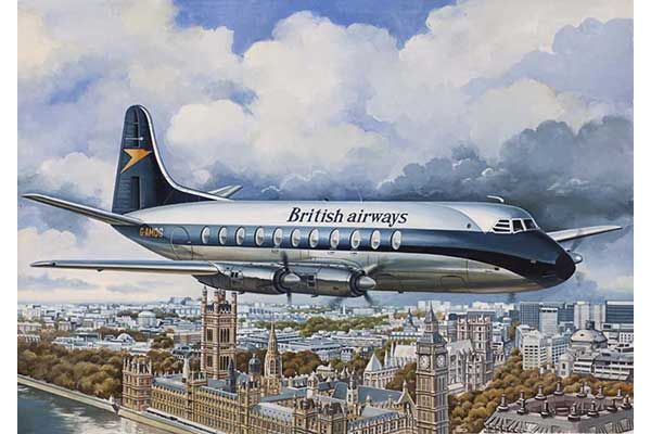 Vickers Viscount 700 (Eastern Express 144138) 1/144