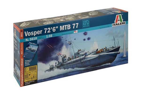 Vosper 72’6” MTB 77 (ITALERI 5610) 1/35