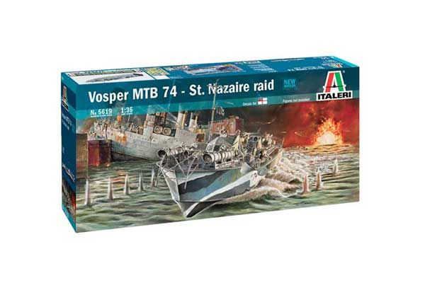 Vosper MTB 74 "St. Nazaire Raid" (ITALERI 5619) 1/35