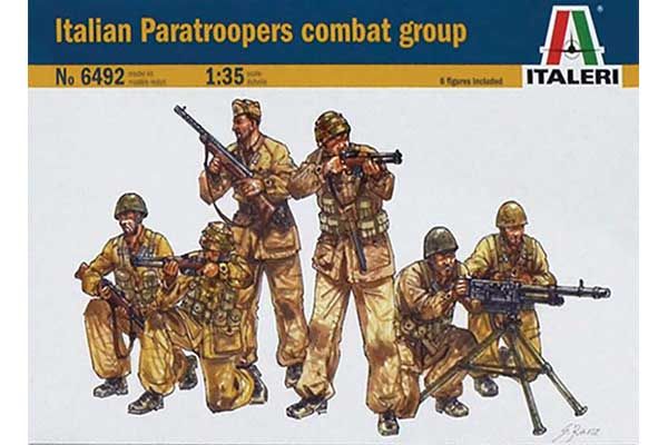 Боевая группа итальянских десантников (ITALERI 6492) 1/35