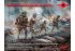 Британские пехотинцы в противогазах 1917 год (ICM 35703) 1/35