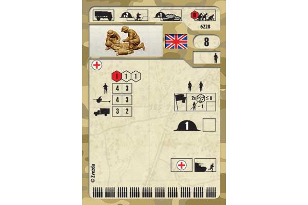 Британские санитары 1939-1942 (ZVEZDA 6228) 1/72