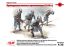 Французская пехота в противогазах 1916 года (ICM 35696) 1/35