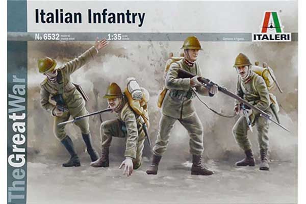 ИТАЛЬЯНСКАЯ ПЕХОТА 1915 г. (ITALERI 6532) 1/35 ИТАЛЬЯНСКАЯ ПЕХОТА 1915 г. (ITALERI 6532) 1/35