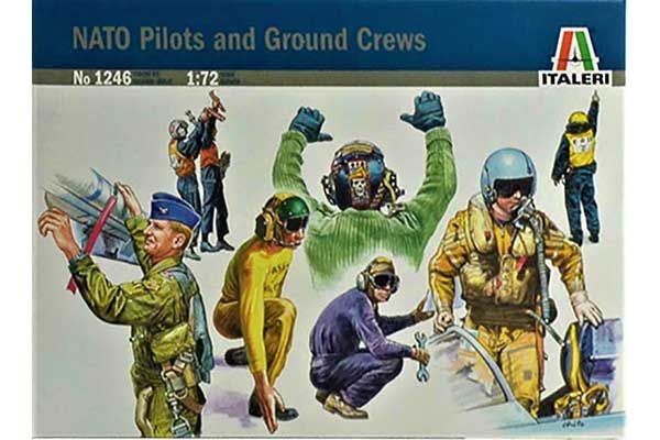 Пилоты НАТО и наземный персонал (ITALERI 1246) 1/72 Пилоты НАТО и наземный персонал (ITALERI 1246) 1/72