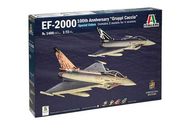 Eurofighter Typhoon EF-2000 (ITALERI 1406) 1/72