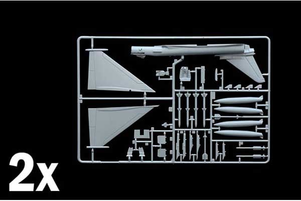 Eurofighter Typhoon EF-2000 (ITALERI 1406) 1/72