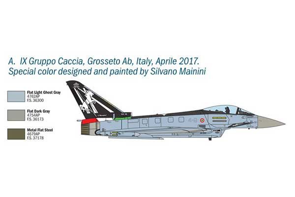 Eurofighter Typhoon EF-2000 (ITALERI 1406) 1/72