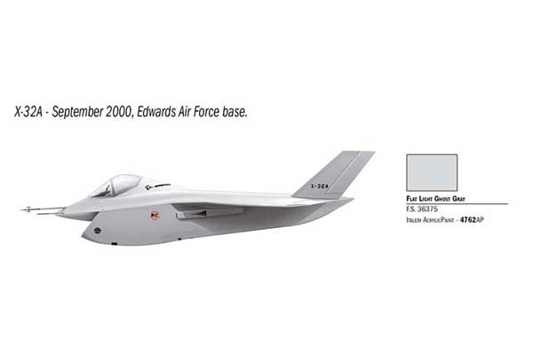 JSF Program X-32A and X-35B (ITALERI 1419) 1/72