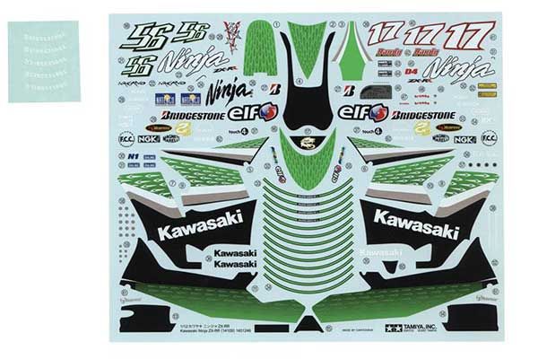 Kawasaki Ninja ZX-RR (Tamiya 14109) 1/12