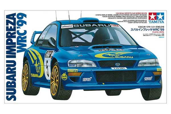 Subaru Impreza WRC '99 (Tamiya 24218) 1/24