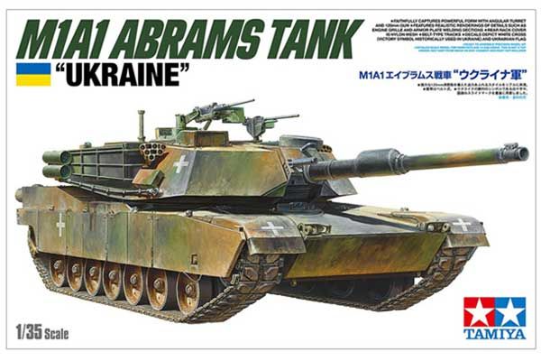 M1A1 Abrams Ukraine (Tamiya 25216) 1/35 M1A1 Abrams Ukraine (Tamiya 25216) 1/35