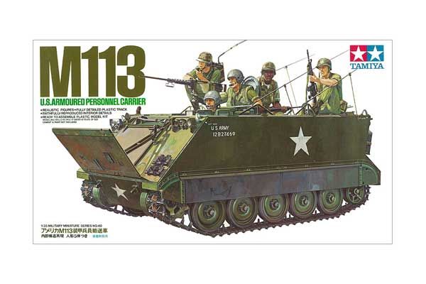 M113 бронетранспортер США (Tamiya 35040) 1/35