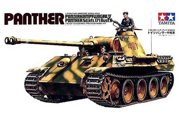 Panther Sd.Kfz.171 Ausf.A  (1/35) Tamiya 35065 Panther Sd.Kfz.171 Ausf.A  (1/35) Tamiya 35065