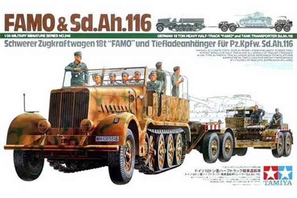 FAMO & Sd.AH.117 (Tamiya 35246) 1/35