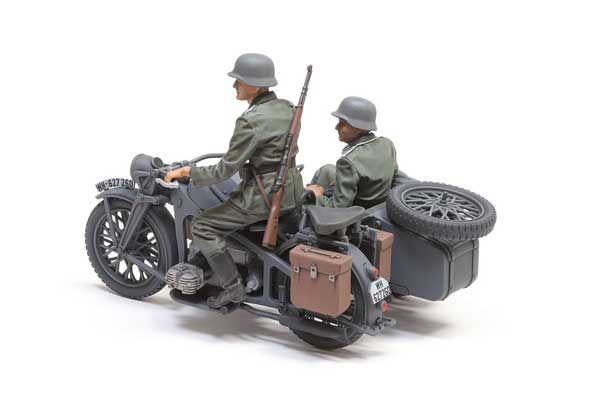KS600 с коляской (Tamiya 35384) 1/35