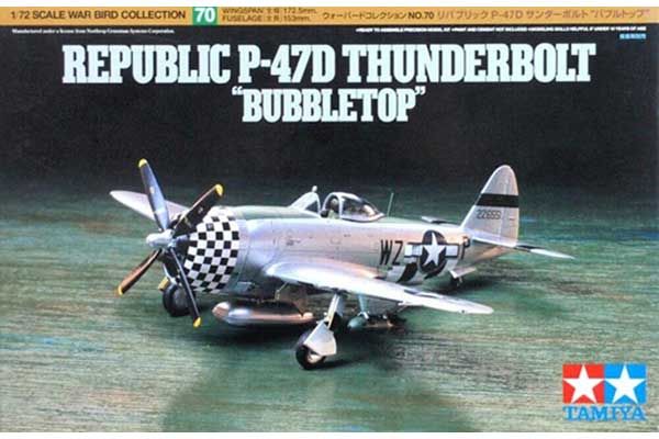 P-47D Thunderbolt Bubbletop (Tamiya 60770) 1/72 P-47D Thunderbolt Bubbletop (Tamiya 60770) 1/72