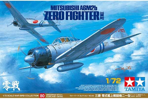 Mitsubishi A6M2b Zero (Tamiya 60780) 1/72
